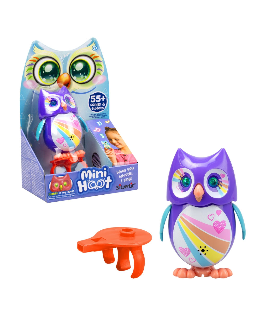 Silverlit Mini Hoot Interactive Owl (Assorted)