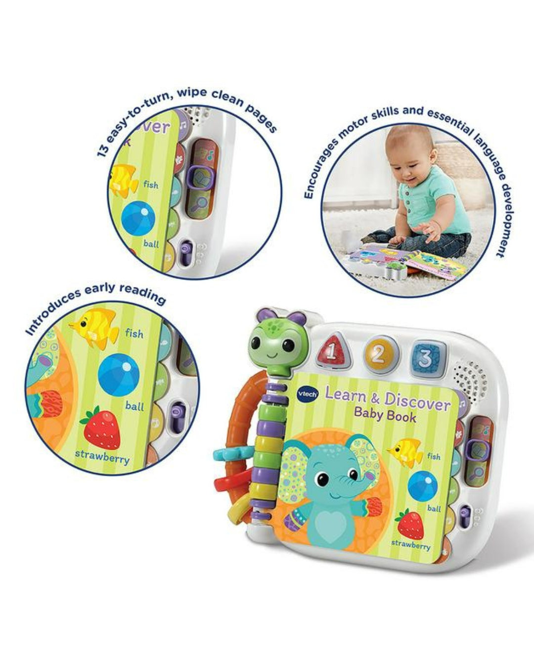 Vtech Learn & Discover Baby Book