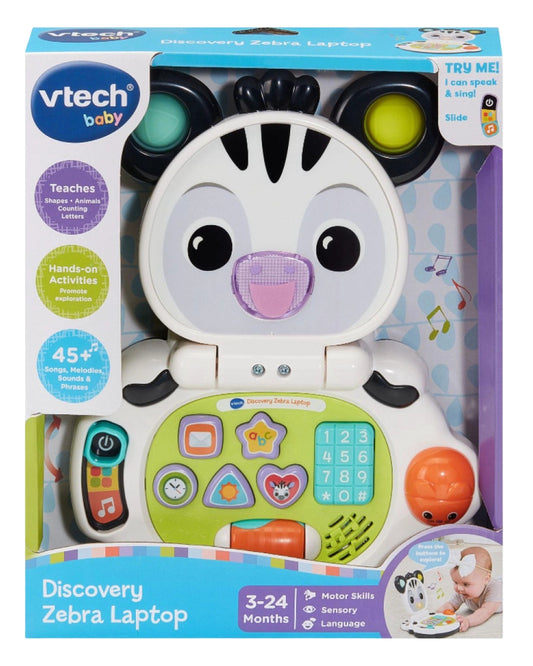 Vtech Discovery Zebra Laptop