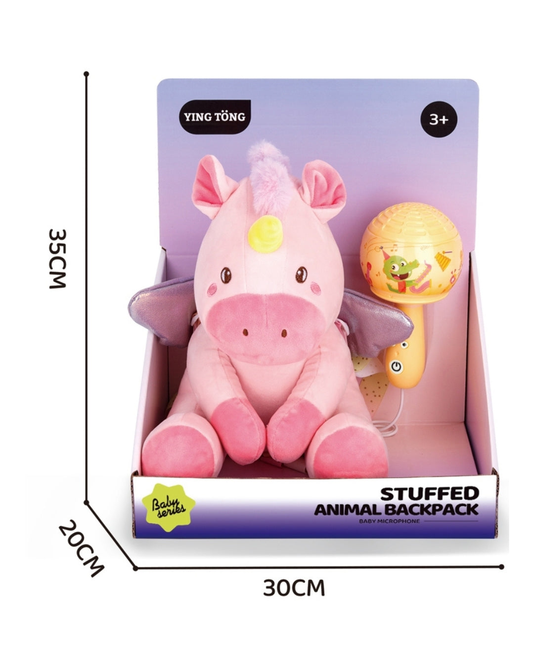 Unicorn Stuffed Animal Backpack