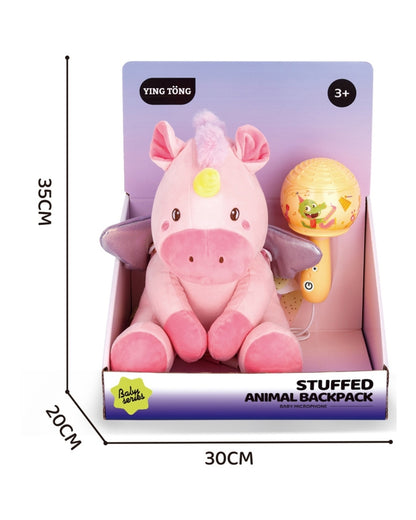 Unicorn Stuffed Animal Backpack