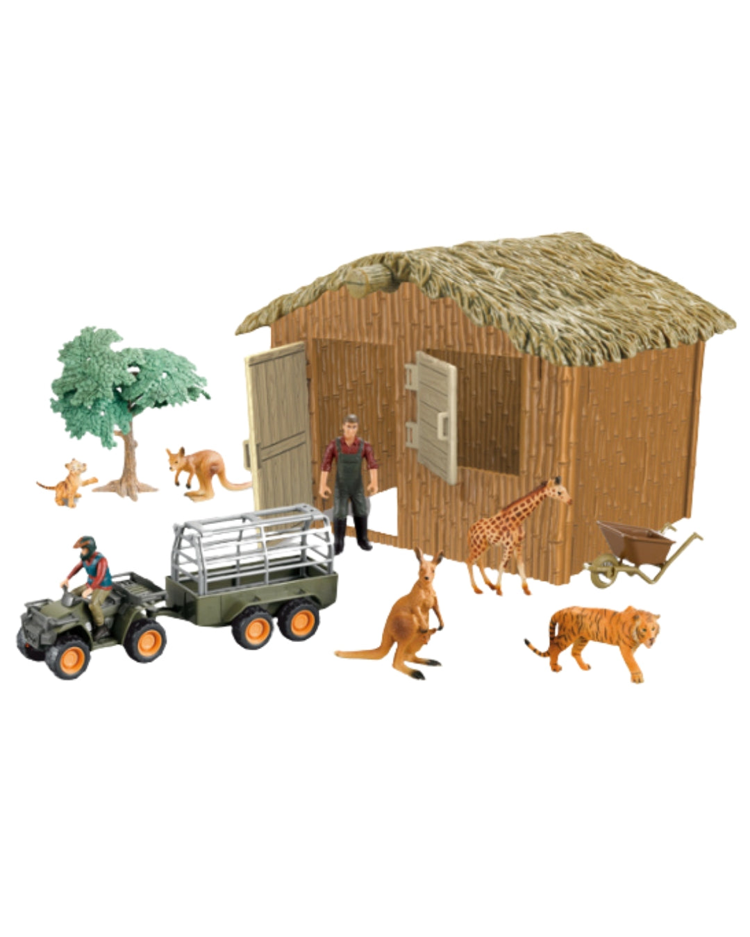 Wildlife Adventure Animal Figure Playset (Assorted)
