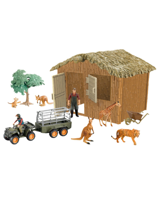 Wildlife Adventure Animal Figure Playset (Assorted)