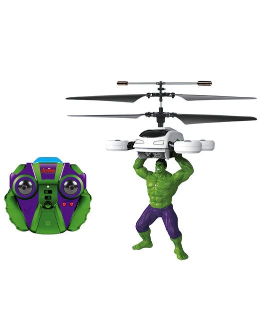 Marvel Avengers Hulk Flying Figure Helicopter