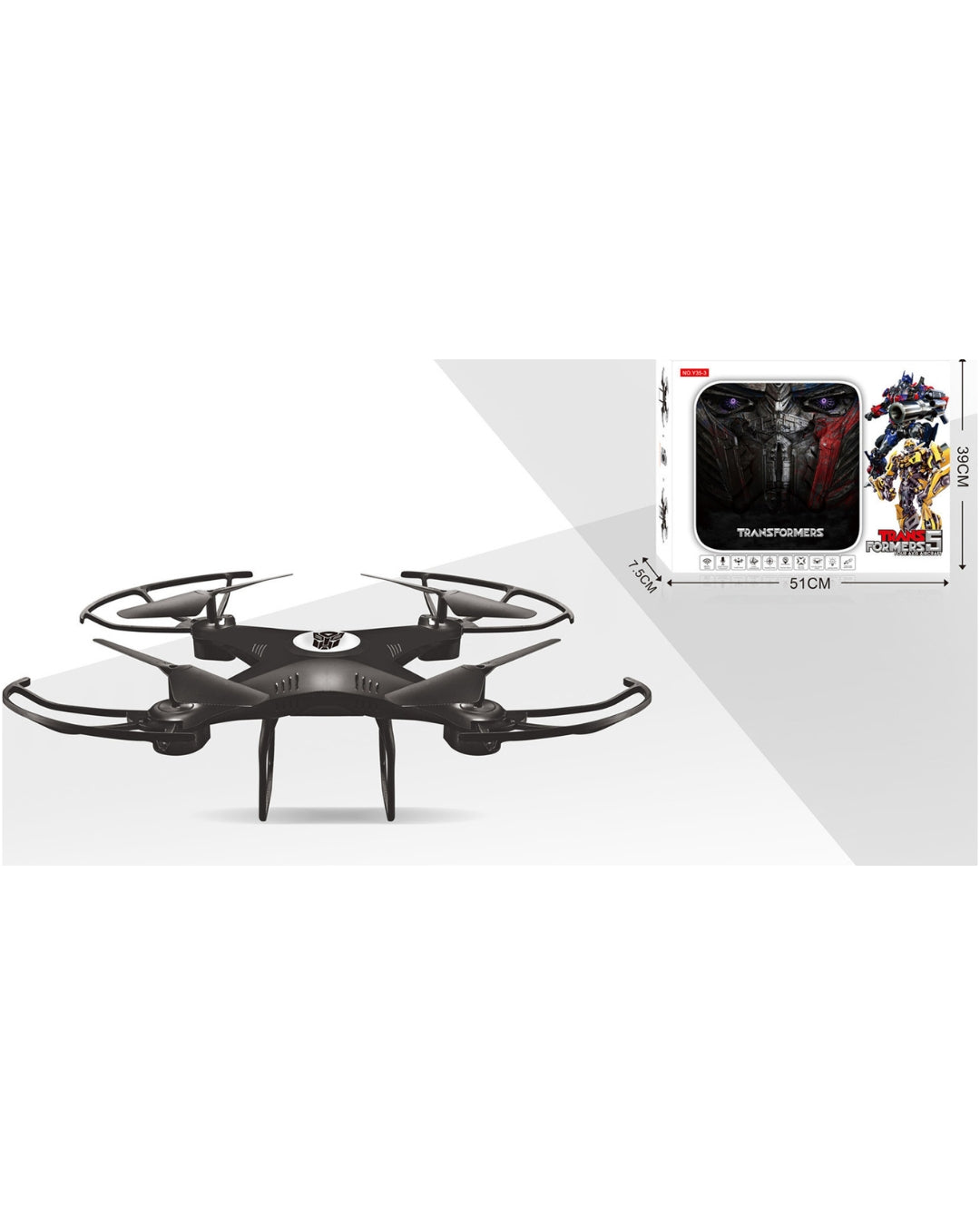 Transformers Four-Axis Drone with Camera