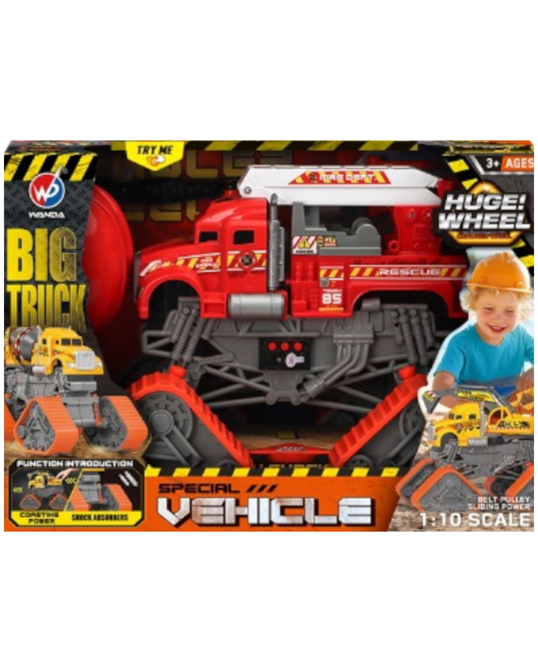 Engineering Fire Ladder Truck