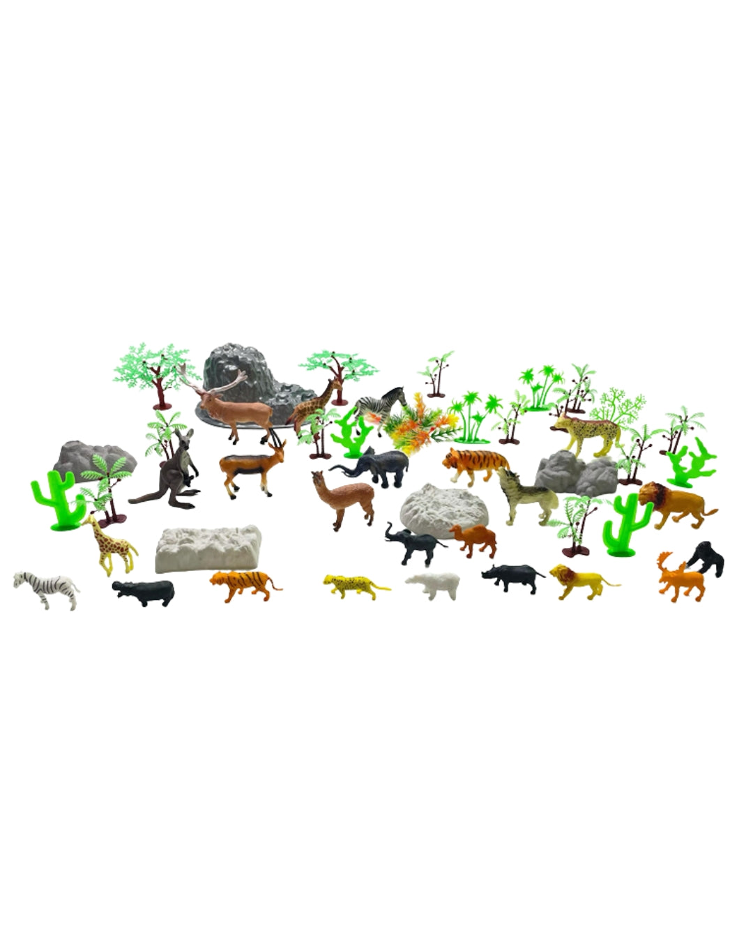 Jungle Animal Playset