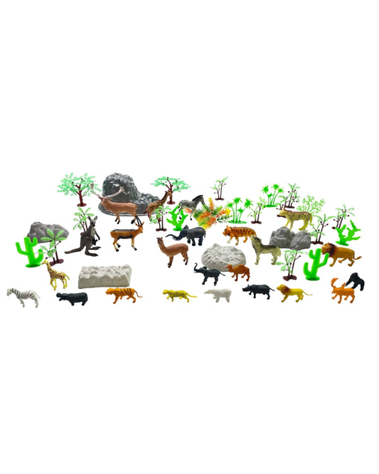 Jungle Animal Playset