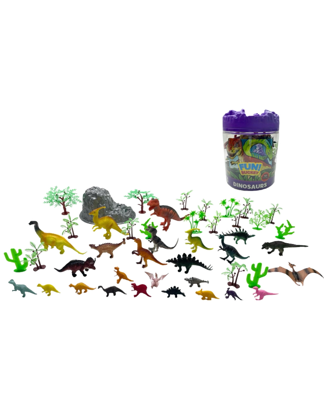 Dinosaur Playset Bucket