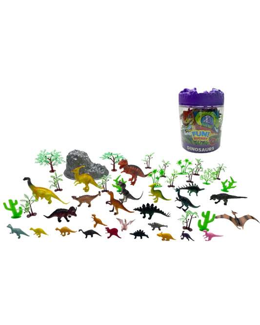 Dinosaur Playset Bucket