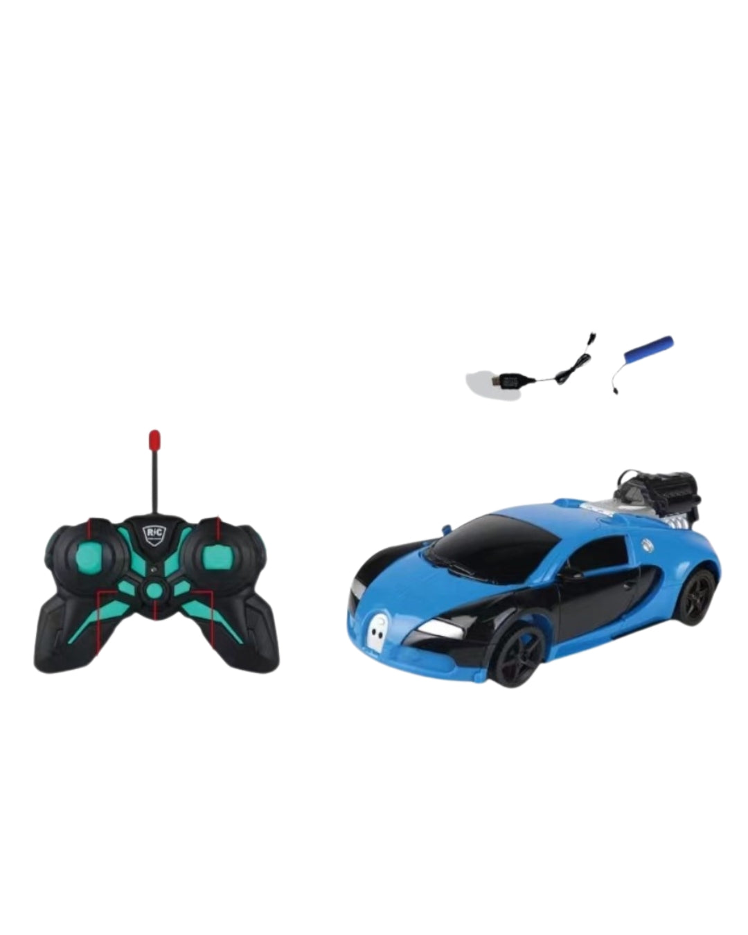 RC Transforming Car Robot Toy