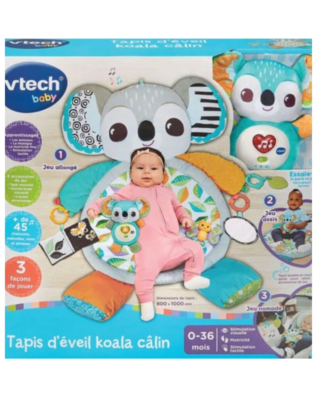 Vtech Baby Tapis D'éveil Koala Calin