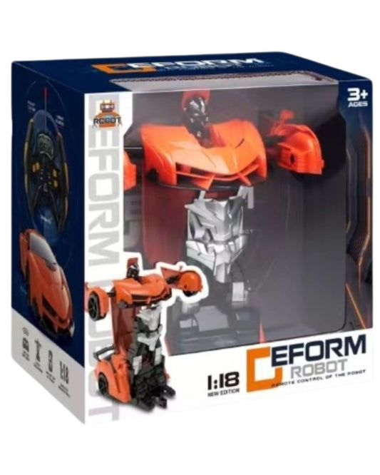2-in-1 Transforming Car Robot Toy