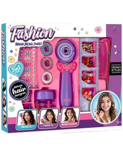 Fashion Braid Bead & Twist Hair Styling Kit