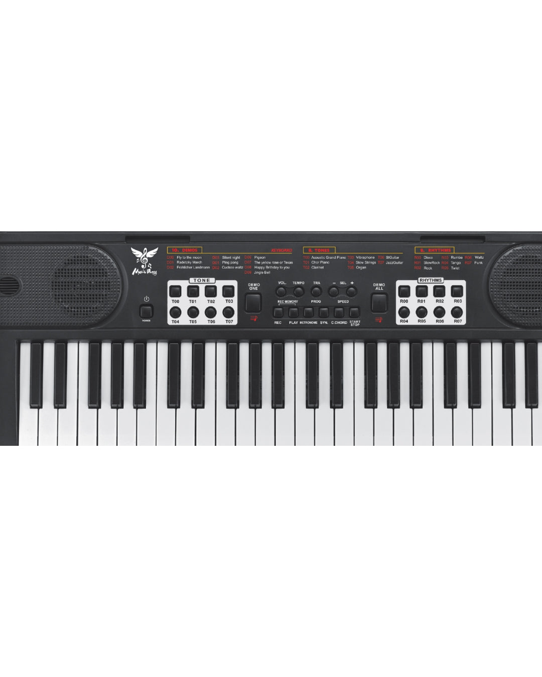 49-Key Multifunctional Electronic Keyboard