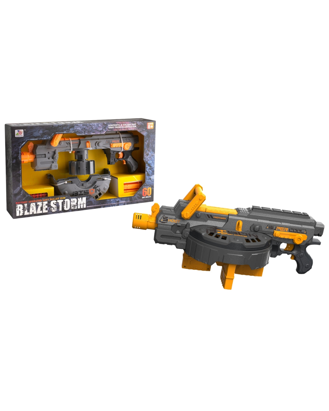 Blaze Storm Soft Bullet Toy Gun