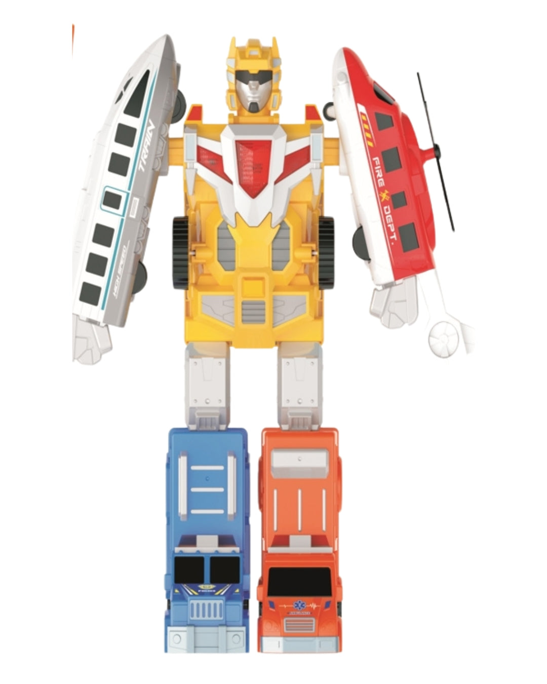 5-in-1 Transformer Robot Toy