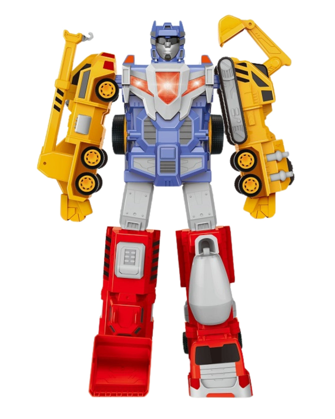 5-in-1 Magnetic Construction Transformer Robot Toy