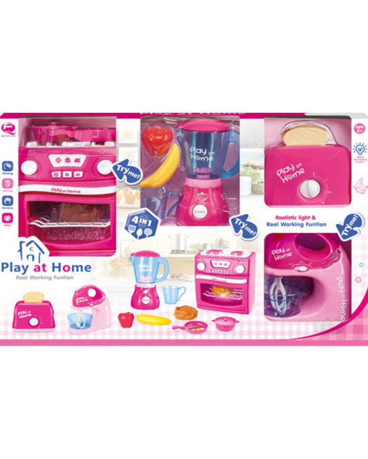 4-in-1 Kitchen Appliance Toy Set