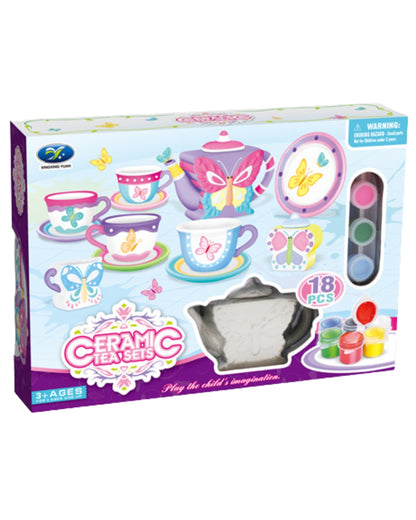 Ceramic Tea Party Playset