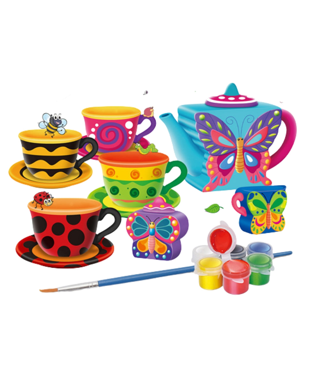 Ceramic Tea Toys Set