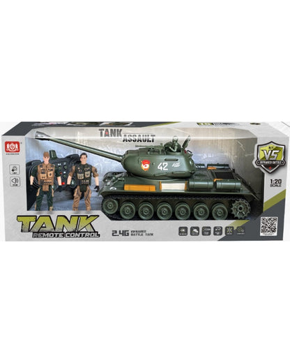 Remote-Controlled Tank Toy
