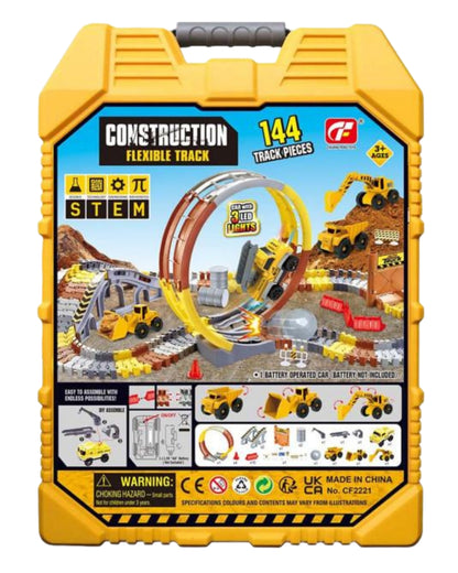 Construction Flexible Race Track Set