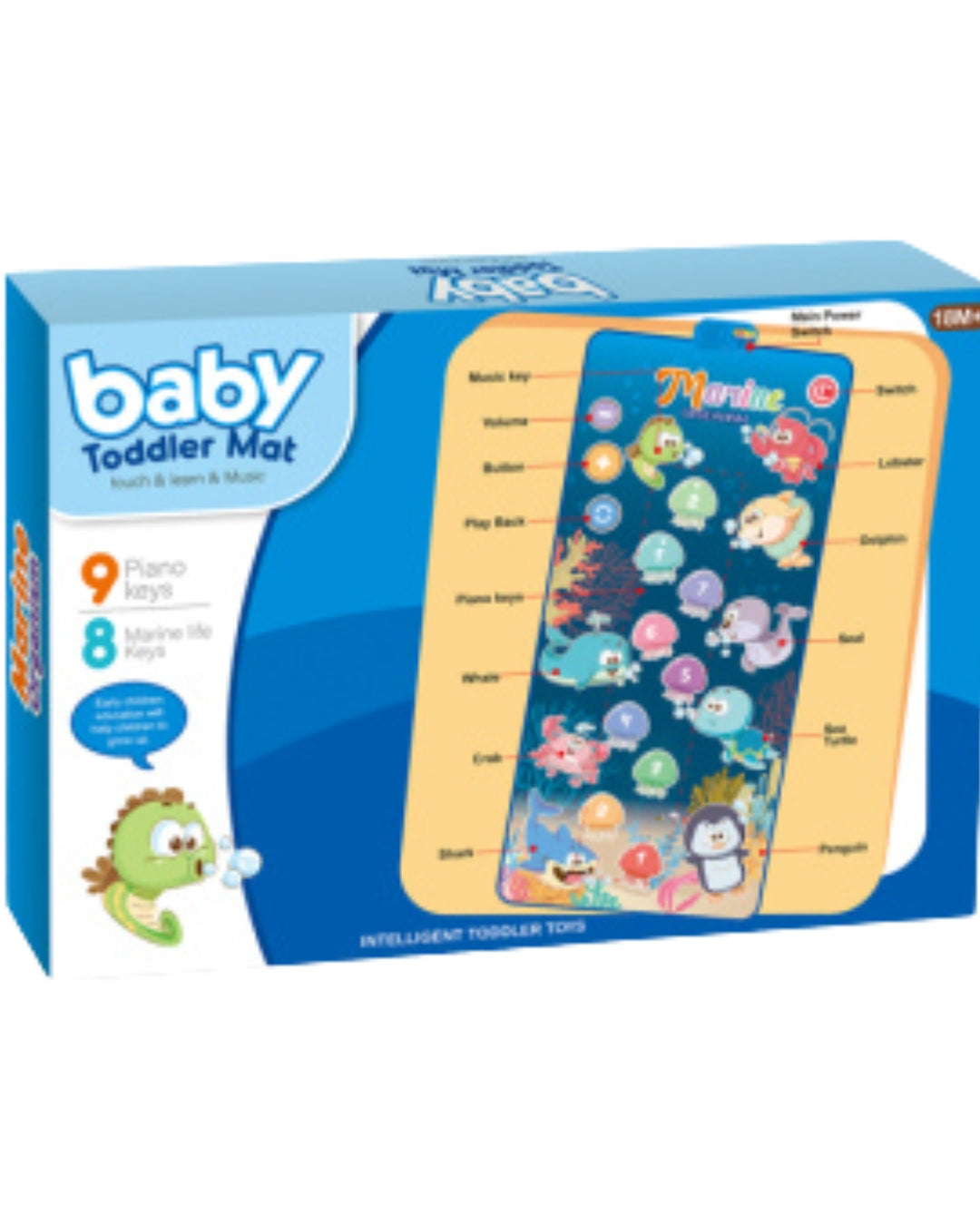 Interactive Sea Animal Learning Mat