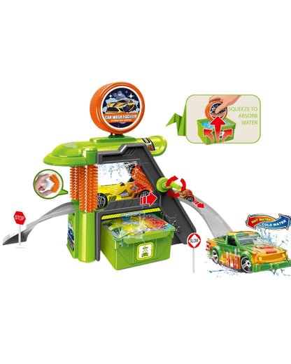 Color-Changing Car Wash Toy Set