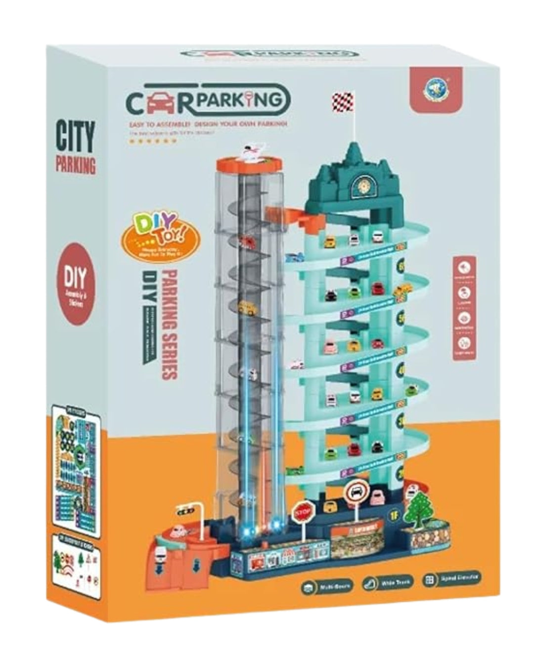 Toy Car Parking Garage Playset