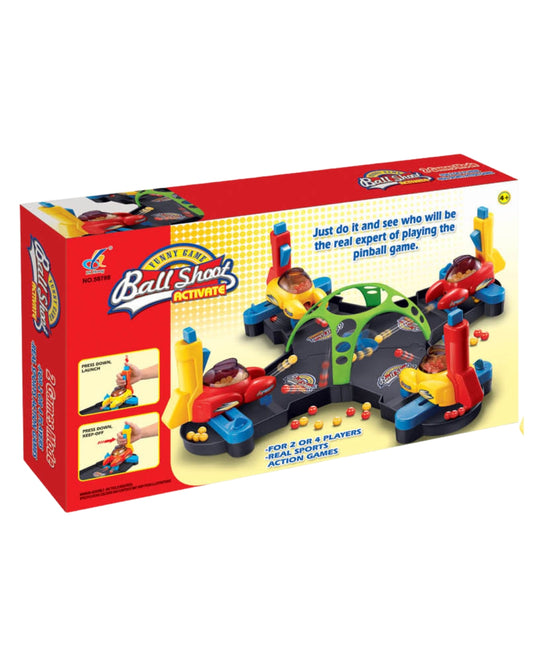 Pinball Attack and Defense Game Machine