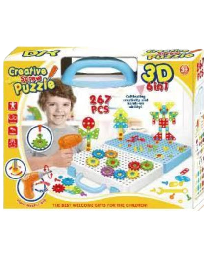 Creative Screw Puzzle Building Set