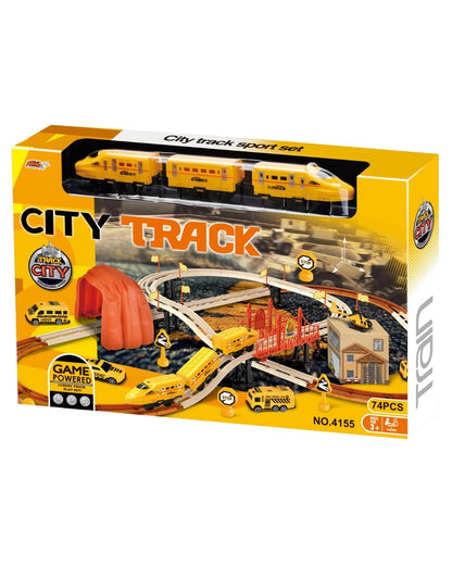 Yellow Electric Train Set