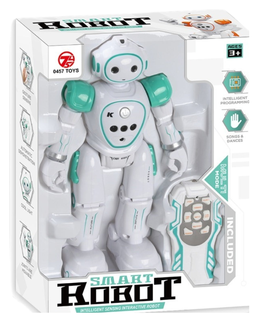 Remote-Controlled Intelligent Robot Toy (Assorted)