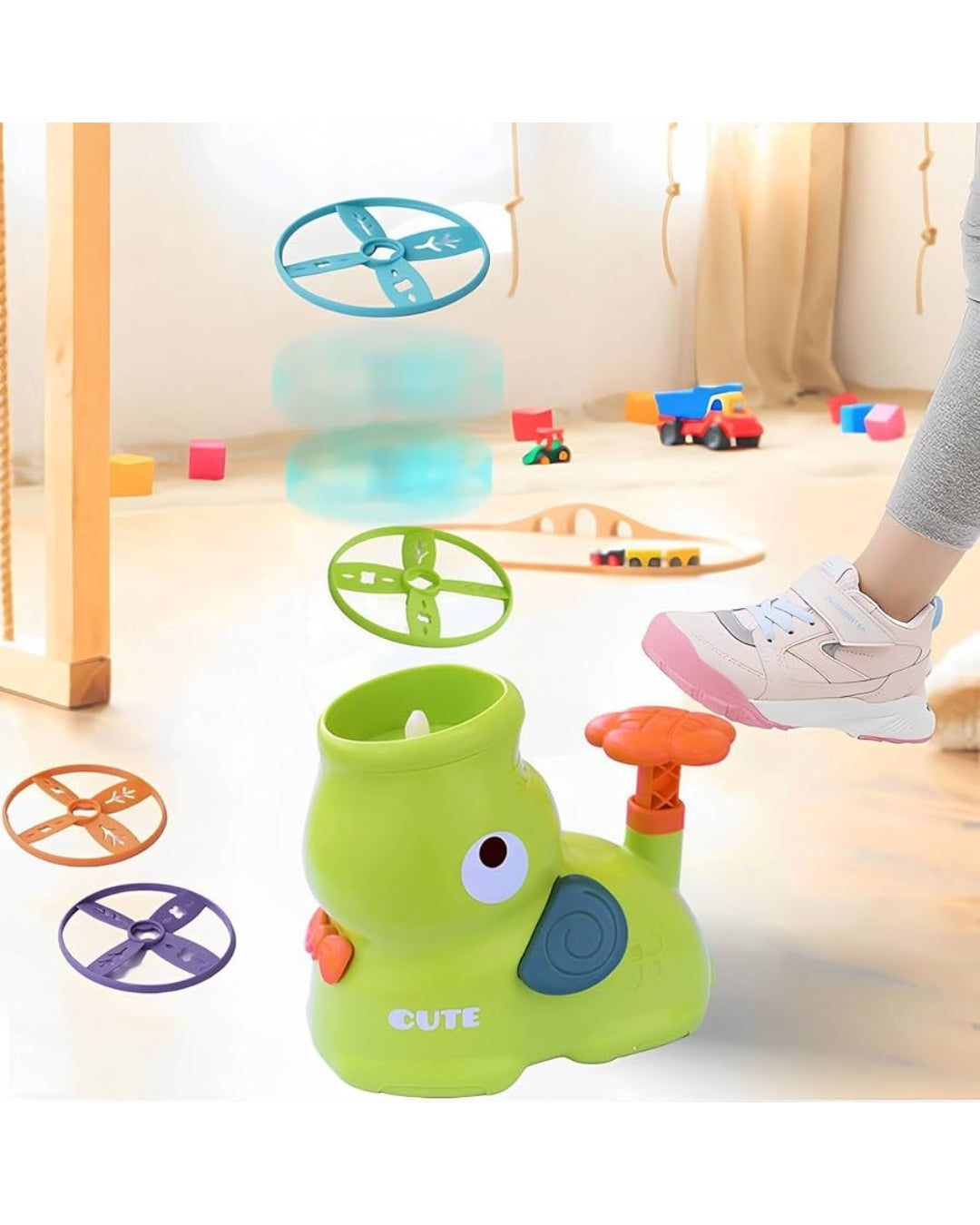 Flying Disc Launcher Toy