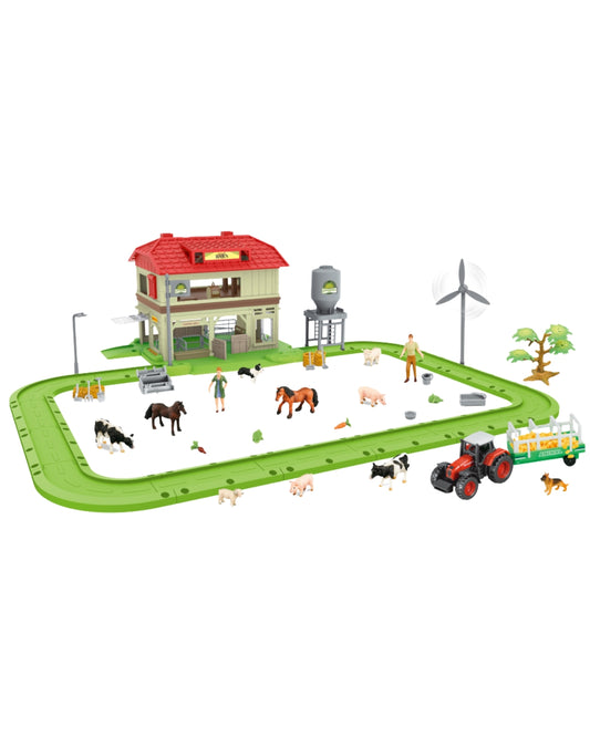 Farm Animal Track Playset