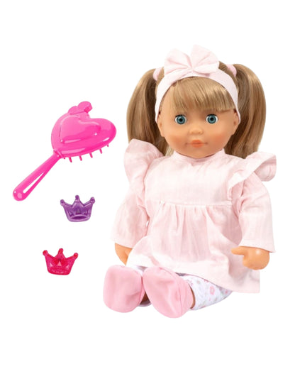 Bayer My Little Sister Baby Doll with Kiss & Laugh Sounds