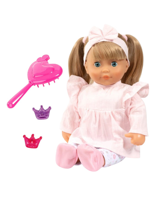 Bayer My Little Sister Baby Doll with Kiss & Laugh Sounds