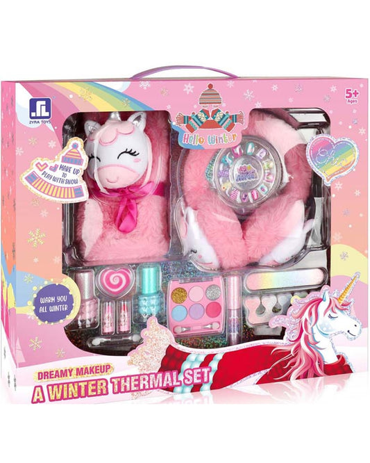 Unicorn Winter & Makeup Play Set