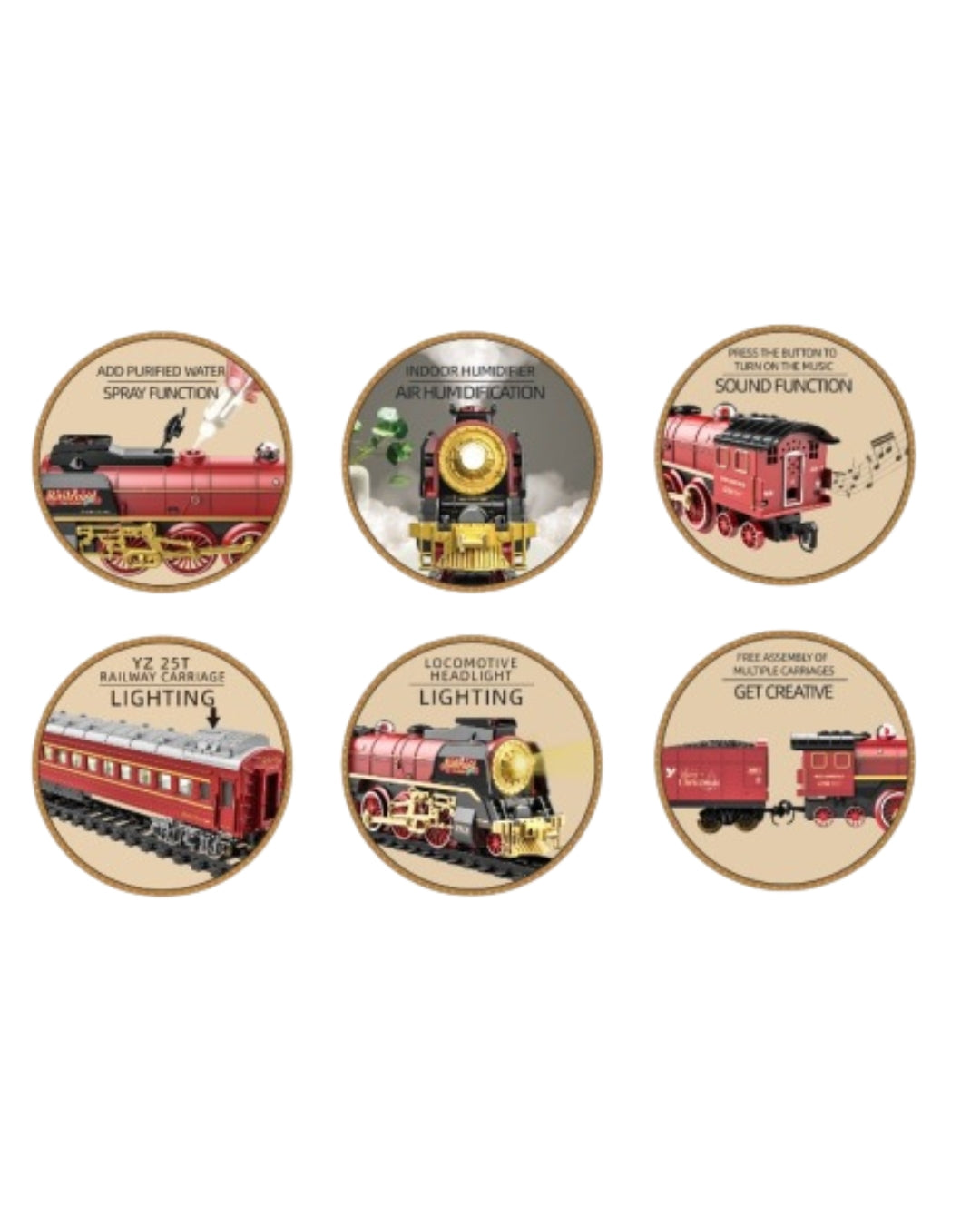 Christmas Train with Lights & Sounds