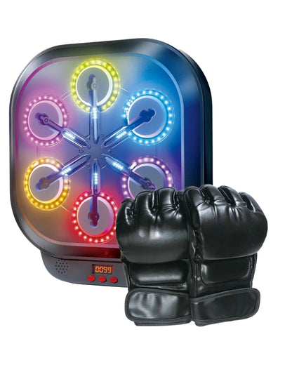 Electronic Boxing Machine with Bluetooth & LED Lights