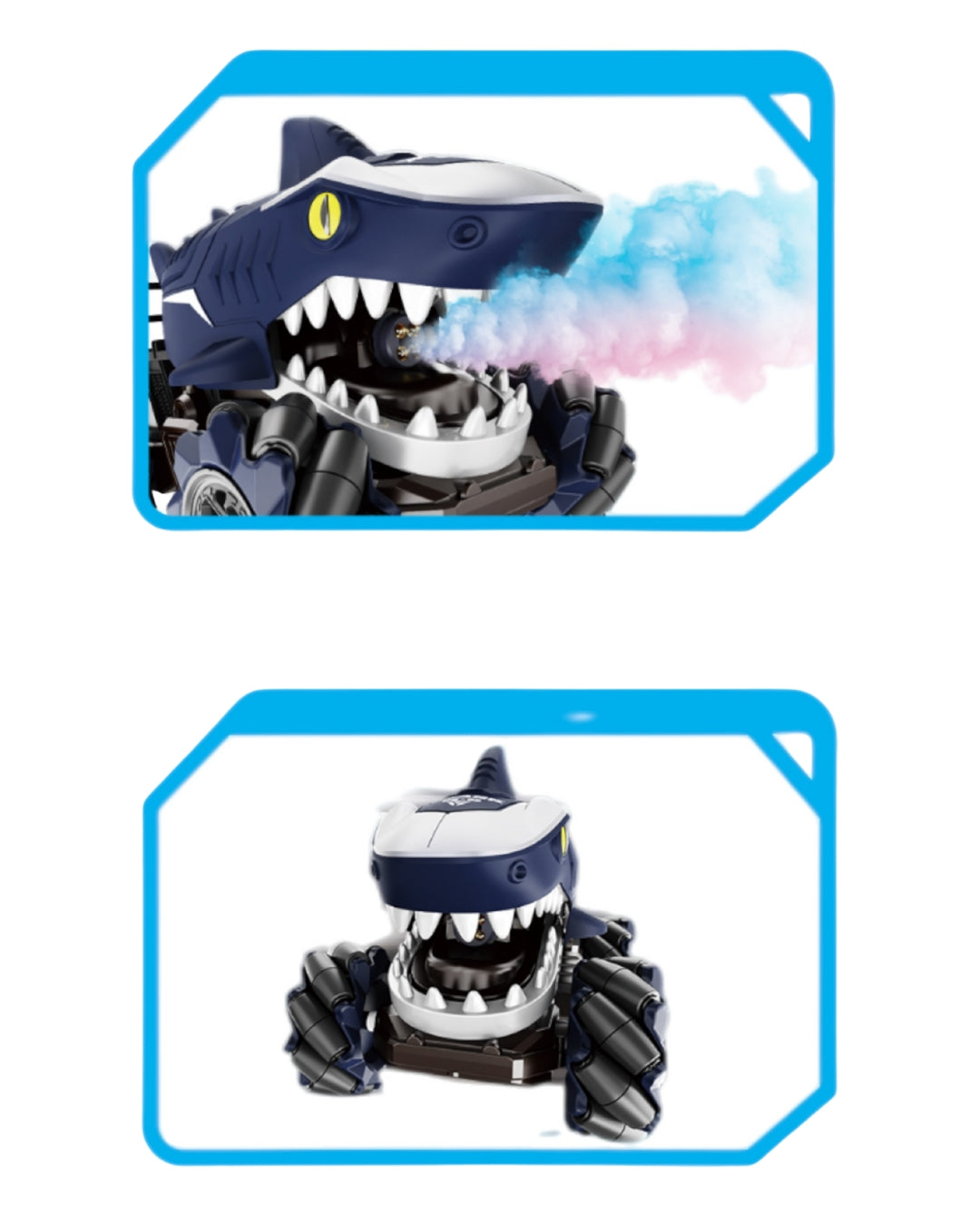 2.4G Spray Stunt Shark Monster Truck
