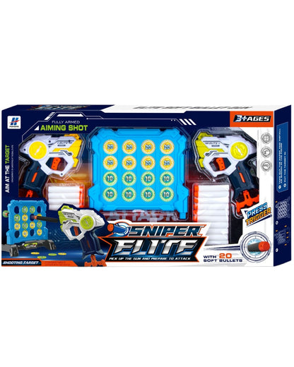 Sniper Elite Target Board Gun Set