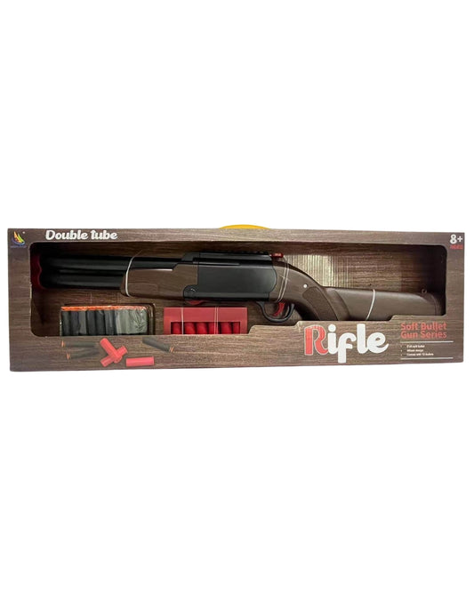 Double Tube Rifle Soft Bullet Gun