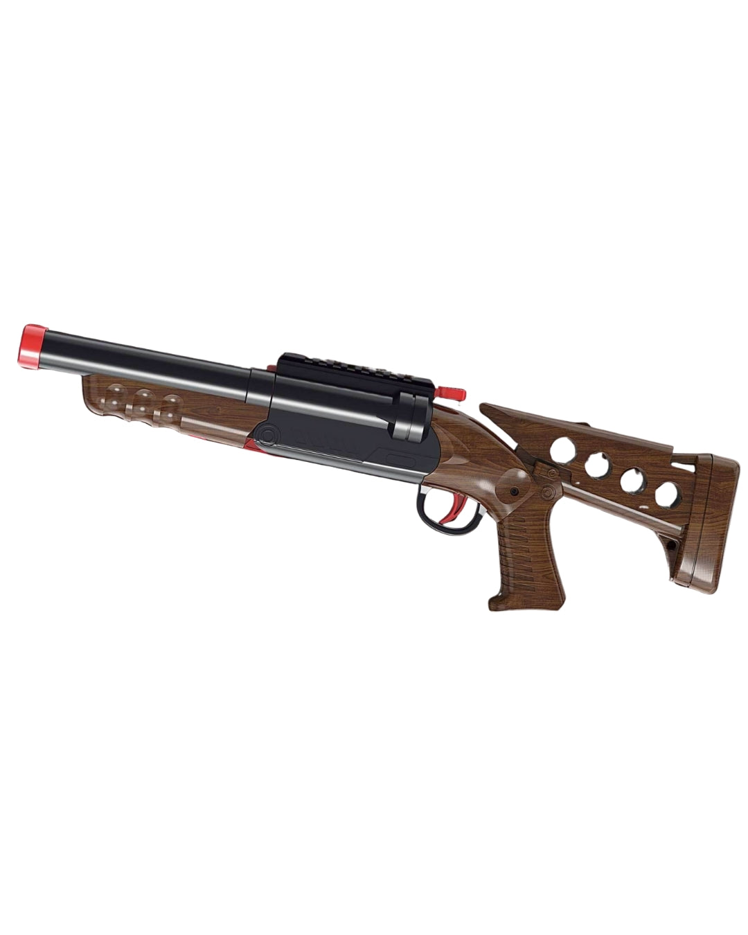 Double Tube Soft Bullet Toy Gun