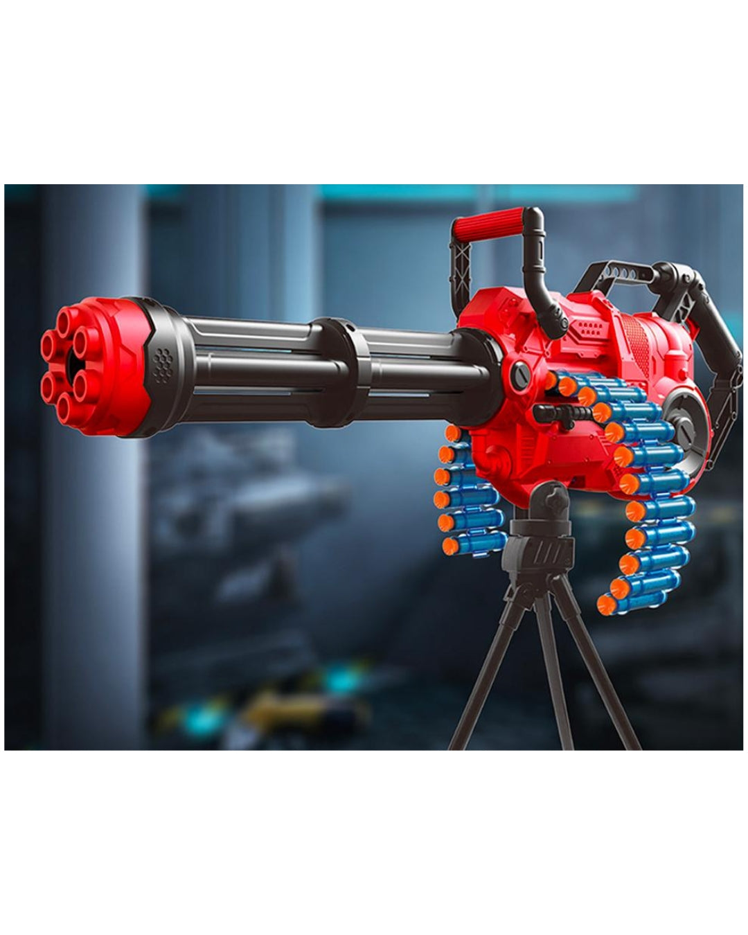 Gatling-Style Soft Dart Blaster