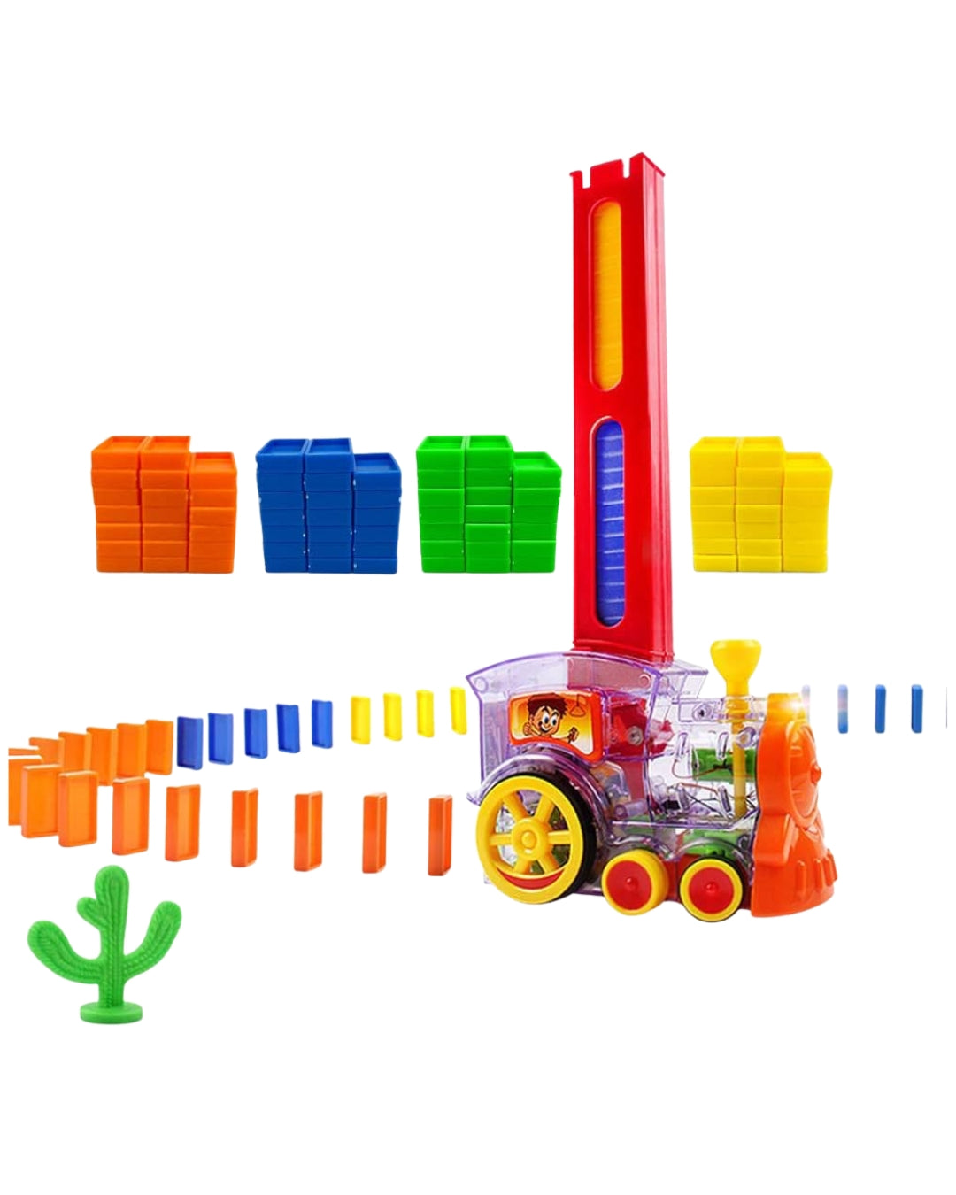 Domino Train Toy Set