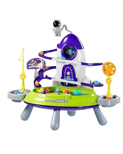 Electric Space Fishing Platform Toy