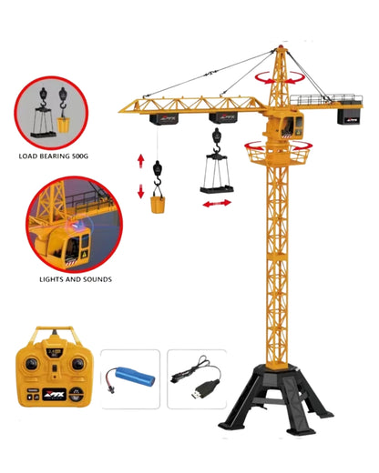9-Channel Remote Control Tower Crane