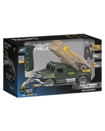 2.4G Remote-Controlled Coin Throwing Toy Car